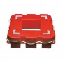 Collective Liferaft 12 seats 105x105x30cm Rina M.M.M. 2/1991 approved OS2270004
