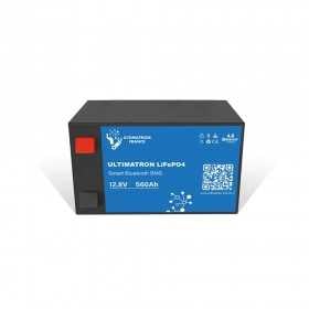 Ultimatron 12.8V 560Ah 12V LiFePO4 Lithium Battery with BMS Smart Bluetooth ULULM12560