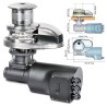 Quick Windlass Stainless Steel Prince Series DP3 1524D 1500W/24V for 8mm Chain with Drum QDP31524D
