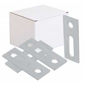 Set of 4pcs Adapter plates for dowel screws art. 9215-16 M10 N52331500086