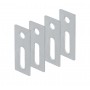 Kit di 4 Piastre di supporto per viti doppio filetto art. 9215-16 M10 N52331500086-0%