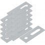 Kit 12 Piastre di supporto per viti doppio filetto art. 9215-16 M10 N52331500087-0%