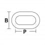 Catena calibrata in Acciaio Zincato 766 12mm Bobina 25m OS0137312-025-28%