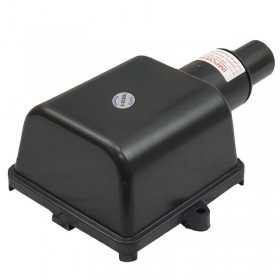 WHALE horizontal suction strainer black plastic 170x120x58mm OS1771001