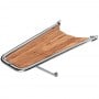 Delfiniera prua Inox con piano in Teak 1180x590x330mm Tubo Ø40mm OS4847106-28%