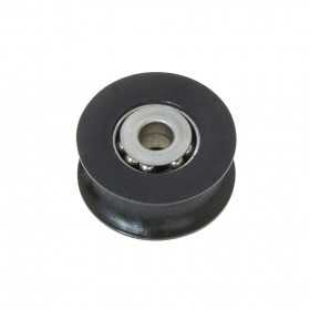Puleggia nera in delrin su sfere inox 44mm per cime Ø14mm OS5524405-18%