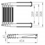 Scaletta telescopica BIG per plancetta 4 gradini in inox OS4954174-18%