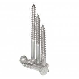 Seatop Stainless steel A2 UNI 704 DIN 571 6x100mm Wood Screws 100pcs N44591006952