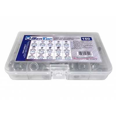 Seatop Cassetta Large A2 Dadi Rondelle DIN934 DIN985 DIN1587 DIN315 DIN125 N44590009001