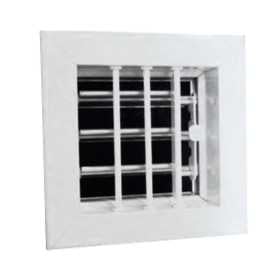 VELAIR WC2510 White aluminum closeable supply grills 250x100mm UF69918Y