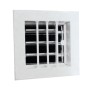 Uflex WC2510 White aluminum closeable supply grills 250x100mm UF69918Y