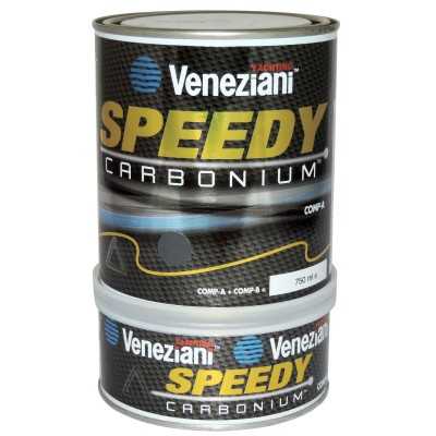 Veneziani Antivegetativa Speedy Carbonium A+B 750ml Nero N709473COL287-40%