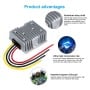 Topsolar Riduttore di Tensione da 24V a 12V 10A 120W IP68 N52921720975-25%