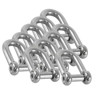 Kit 10 pezzi Grillo in acciaio inox con chiusura a vite - Perno 10 mm N61641100477-10-30%