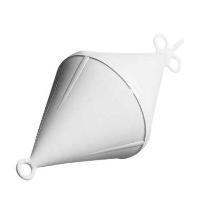 Gavitello biconico bianco Ø320xh750mm in plastica rinforzata LZ16414-10%