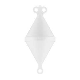 Two-cone anchor buoy 25kg Ø320xh800mm White Colour MT3820132