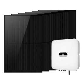 Single-phase 2.4kW Kit with Huawei SUN2000-2KTL-L1 2kW Hybrid Inverter N54130200452