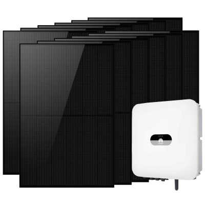 Single-phase 4.8kW Kit with Huawei SUN2000-4KTL-L1 4kW Hybrid Inverter N54130200453