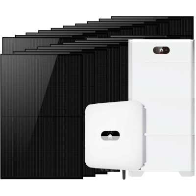Single-phase 8kW Kit with Huawei 6kW Hybrid Inverter and 15kW Power Module BMS Battery N54130200456