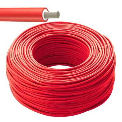 Bobina 100mt Cavo Fotovoltaico Unipolare rosso 4mmq N50830750291-25%