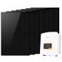 Kit Fotovoltaico 2.8kW monofase con Inverter Solis S6-GR1P3K-M 3kW per connessione in rete