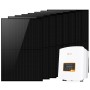 Photovoltaic Kit 3.2kW single-phase with Solis S6-GR1P3K-M 3kW Inverter for grid connection