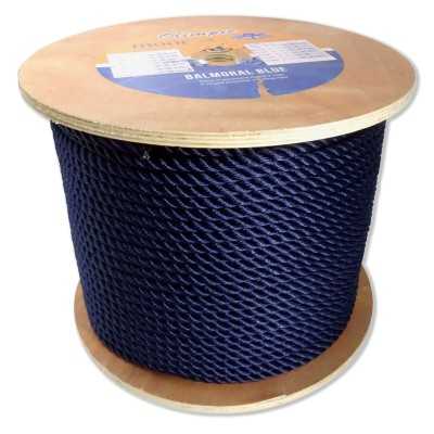 Bobina da 100mt Cima ritorta Balmoral 3 capi Blu Ø20mm TRT5120075-20%