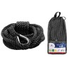 High-strength spliced mooring line Black Ø 20mm Length 8mt OS0644307