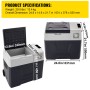 Portable Fridge Freezer 50Lt 12/24/220V with App Control N40816080002