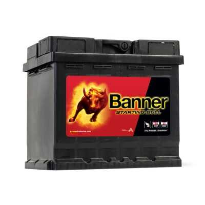 Batteria Banner 12V 50Ah Starting Bull con spunto 400A per Auto Camper e Barca N51120050500-13.07%