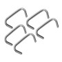 5pcs Pack Ø6mm Stainless steel clamp rings for shock cord fastening N61700602750