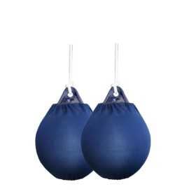 Pair of Boat fenders A2 Blue fender covers 37x50cm N12102804551