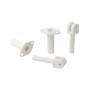 Tendalino pieghevole 2 archi Light 178/185cm h110cm p180cm Bianco OS4690123-18%
