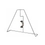 Staffa Inox con portaboetta per salvagente a ferro di cavallo per tubi Ø20-25mm MT3008090-10%