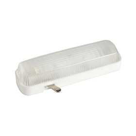Plafoniera in policarbonato bianco 12cm con interruttore N50326501174-0%