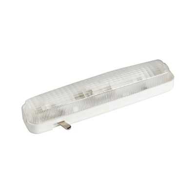 Plafoniera in policarbonato bianco 17cm con interruttore N50326501175-0%