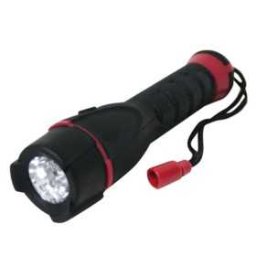 Waterproof 4 LED 2AA torch L.170mm LZ70013