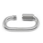 Moschettone in acciaio Inox con apertura a vite 75x8mm N60641000440-40%
