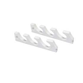 Coppia portacanne da parete con 3 posti 298x23x63mm per canne da pesca LZ31529-10%
