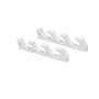 Coppia portacanne da parete con 3 posti 298x23x63mm per canne da pesca LZ31529-10%