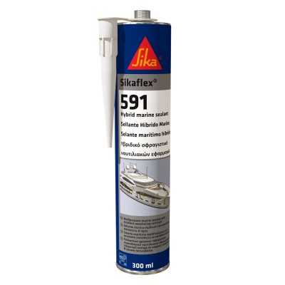 Sikaflex 591 Multifunctional marine sealant 300ml White N734463COL736
