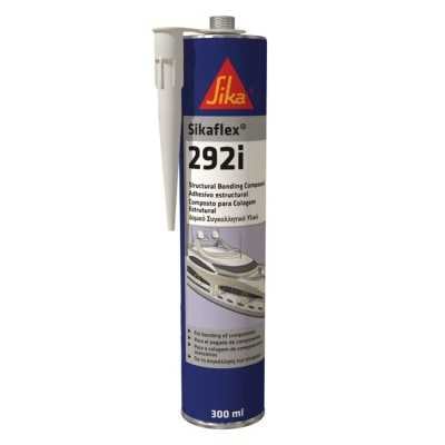 Non-sag one component polyurethane adhesive Sikaflex 292ì Pack of 300ml White N734463COL732