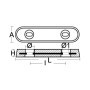 VETUS Plate Zinc Anode 290x53xh33mm 2700g OS4390211