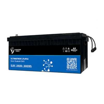 Ultimatron LiFePO4 300Ah 12.8V UBL-12-300-PRO Smart BMS Lithium Battery ULUBL12300
