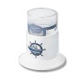 Portabicchiere in plastica a ventosa antisdrucciolo-Non slip Bianco N40417405696-5%