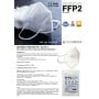 Mascherina FFP2 ROSSA Italiamedica Certificata CE2841 DPI Cat.III Made in EU N90056004411