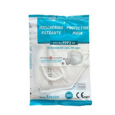 Mascherina di protezione bianca EuroProfil AM2 BU FF2 NR CE1437 N90056004420