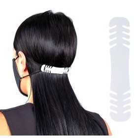 Fascetta di estensione per elastici delle mascherine 10x2cm Bianco N90056004541