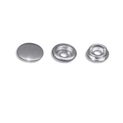 Kit 10 Bottoni a scatto Inox A+B Testa femmina e C Maschio da fissare N20543002740-0%
