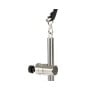 Kit porta sup o porta passerella Delux in inox 230x115mm Per tubi Ø 20/28mm OS4236500-28%